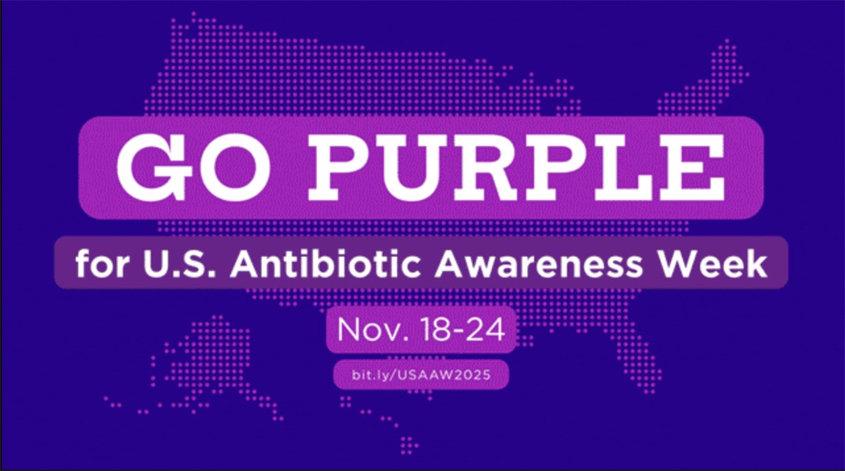 U.S. Antibiotic Awareness Week - Go Purple